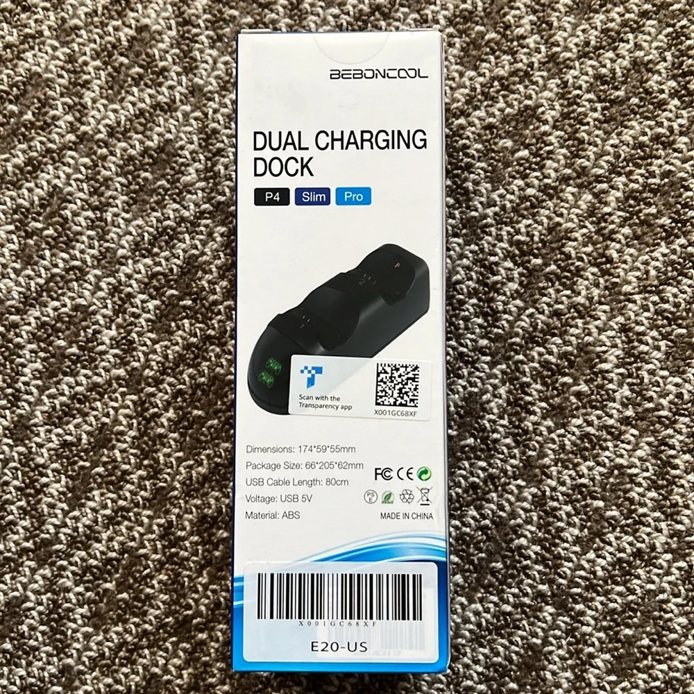 BRAND NEW - Dual charging dock for PS4